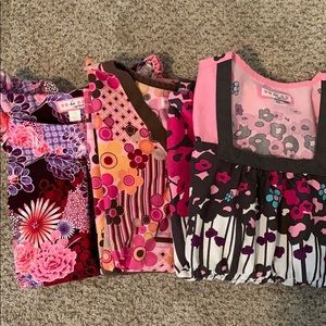 Koi Scrub Bundle 3 Tops 2 Pants